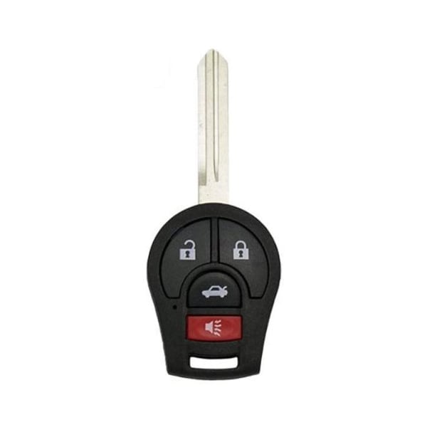 Keyless Factory KeylessFacotry: Nissan 4 Button Remote Head Key RK-NIS-752 - main